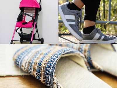 ベビーカー、チャイルドシート、スリッパ、靴・スニーカー